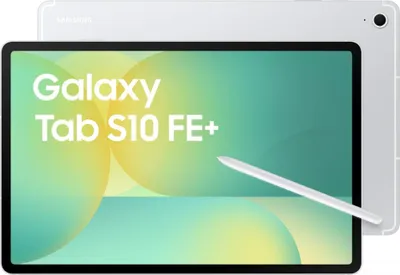 Samsung Galaxy Tab S10 FE+ 5G, 33,3 cm (13.1"), 2880 x 1800 Pixel, 128 GB, 8 GB, 668 g, Silber