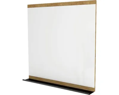 Produktbild von Spiegel mit Ablage Devo Viva 2.0 BxHxS 85x85x12 cm natural hickory/black