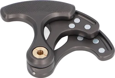 Obrázek produktu pro třívrstvý magnetický klikr na karty pro uvolnění stresu, hračka na soustředění, mechanický, příležitostný, kovový, pro dospělé, ruční pro ADHD, ADD, stříbrný, černý