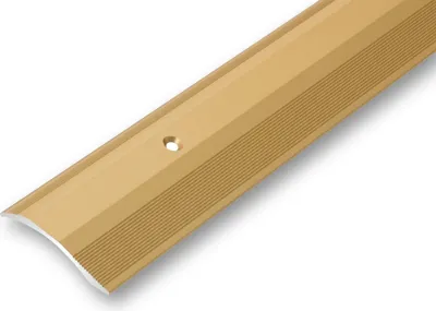 Produktbild von (13,09EUR/m) Übergangsprofil Höhenausgleichsprofil 45 x 1000 mm goldfarben zum Schrauben Nahtdeckprofil Dehnungsfugenprofil Abdeckleiste Anpassungsprofil Höhenausgleich 2-20 mm