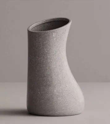 Produktbild von Casa Padrino Luxus Deko Blumentopf Grau H. 76 cm - Beton Pflanzentopf