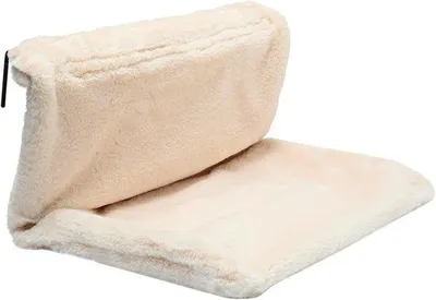 Productafbeelding van Kattenbed voor verwarming – Ophangbare radiatorhangmat met zachte pluche bekleding en metalen haken