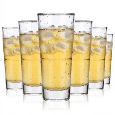 Produktbild von 6x Libbey Glas 0,3l Longdrinkglas Cocktailgläser Blanco Hi-Ball