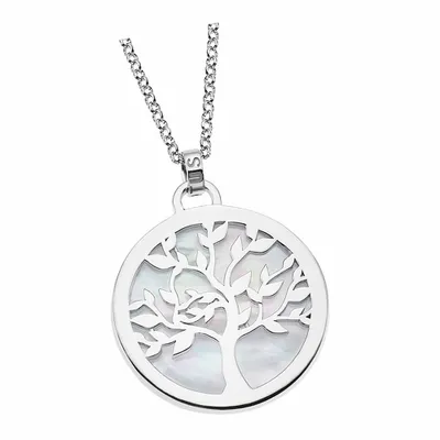 Produktbild von Lotus Silver Halskette 925 Silber LP1821-1/1 Lebensbaum Kreis JLP1821-1-1
