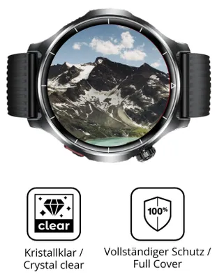 Produktbild von 2x Schutzfolie für SLOKSFil I136 Folie, 100% Displayabdeckung, dipos Flex
