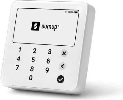 Produktbild von SumUp Solo Lite Zahlungsterminal für kontaktlose Zahlungen, Chip & PIN, Gorilla Glass