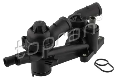 Produktbild von TOPRAN Thermostatgehäuse Kühlmittelreglergehäuse 121 421 für VW POLO (9N)