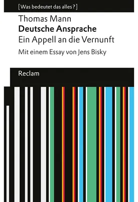 Productafbeelding van Deutsche Ansprache. Ein Appell an die Vernunft