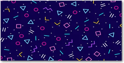 Produktbild von Tulup® Leinwandbild -100x50 cm - Wandkunst - Drucke auf Leinwand - Leinwanddruck  - Sonstige - Mehrfarbig - Geometrische Figuren