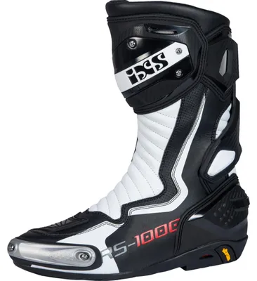 Produktbild von IXS RS-1000 Motorradstiefel, schwarz/weiß, 42