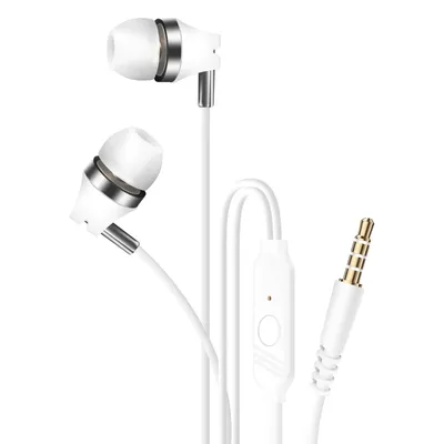 Immagine prodotto di LinQ, cuffie con jack da 3,5 mm Microfono incorporato, bianco