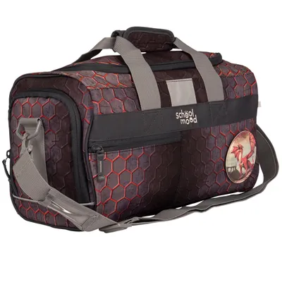 Produktbild von Sporttasche Kinder Nassfach Klein 39x20 Sport Tasche Schoolmood Mika Drache
