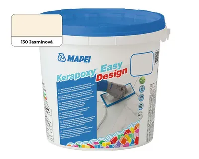 Obrázek produktu pro MAPEI® KERAPOXY Easy Design 2K 3 kg 130 jasmín Epoxidová pryskyřice pro spárovací hmoty na obklady a dlažby