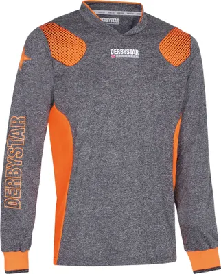 Produktbild von Derbystar V-Kragen Langarmshirt für Herren