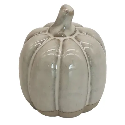Obrázek produktu pro Clayre & Eef Dekorace Dýně 7 cm Béžový porcelán