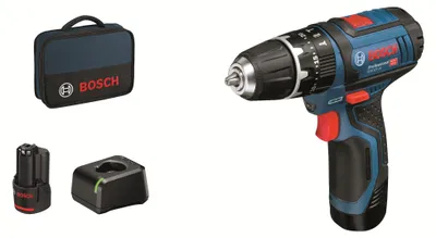 Produktbild von Bosch GSB 12V-15 Vorteils-Set 06019B690H