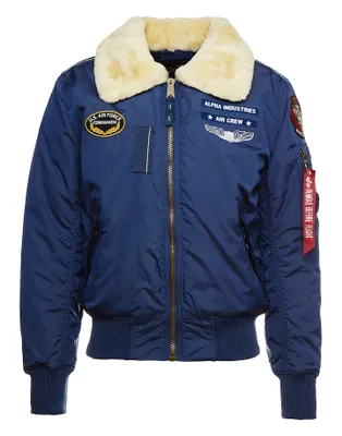 Produktbild von ALPHA INDUSTRIES Injector III Air Force Herren Bomberjacke, Größe:M, Alpha Industries Farben:435 New Navy