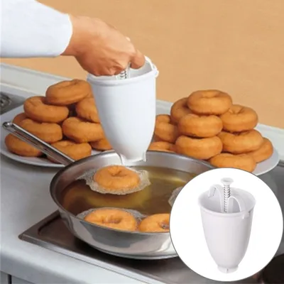 Immagine prodotto di Plastica Donut Maker macchina stampo fai da te strumento cucina pasticceria cottura stampi nuovo