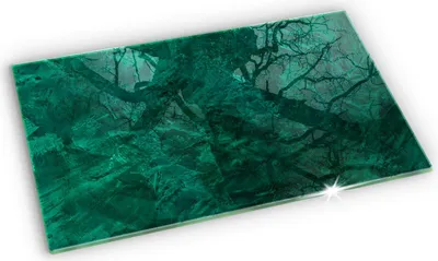 Produktbild von Untersetzer für Grabkerze Motiv Grabstein Gummifüße - 52x30 cm - Steinhintergrundtextur