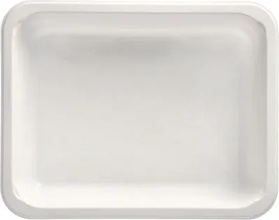 Produktbild von 500 Mikrowellenschalen PP ungeteilt 1330 ml weiss Menüschalen