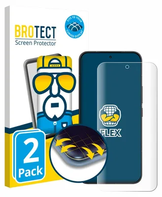 Produktbild von 2x BROTECT Fullscreen Schutzfolie für Xiaomi Poco X8 Pro Max Displayschutz Folie Fullcover Klar Transparent