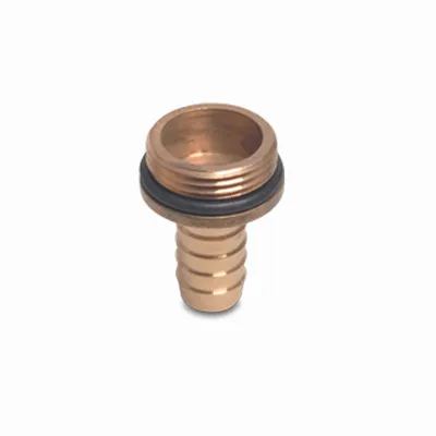 Produktbild von Messing Schlauchtülle 1/3 Verschraubung mit Bund und O-Ring  1" x 19mm