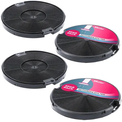 Zdjęcie produktu dla Filtry węglowe do okapu McFilter EFF75, 150 mm, 2 szt.