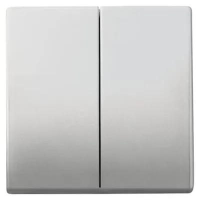 Immagine prodotto di Busch-Jaeger Interruttore a bilanciere, serie Pur, acciaio inox, 1 pz.