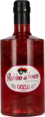 Image de Caselli Rubino del bosco Liquore con Mirtilli Rossi 25% Vol. 0,7l