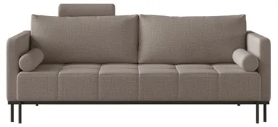 Obrázek produktu pro Selsey Skilia – rozkládací pohovka, 3 místná, barva taupe, rozměry 224 cm