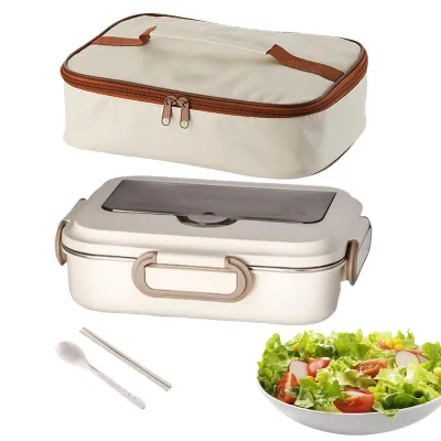Zdjęcie produktu dla Termiczna lunchbox z 4 przegródkami i torbą transportową