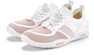 Produktbild von LASCANA Sneaker Slip-On-Sneaker, weiß/rosé Größe 37