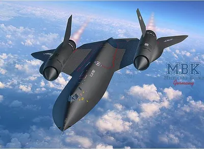 Produktbild von Revell REV4967 Lockheed SR-71 A Blackbird