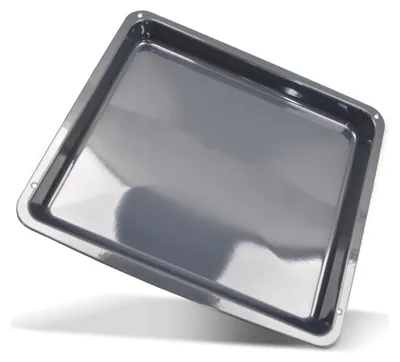 Produktbild von Backblech AEG 387028820/0 Fettpfanne Kuchenblech 425x360x43mm emailliert für Backofen Herd