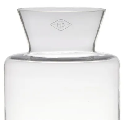 Produktbild von Blumenvase - Milchkanne - transparent - Glas - 19 x 27 cm - Vasen