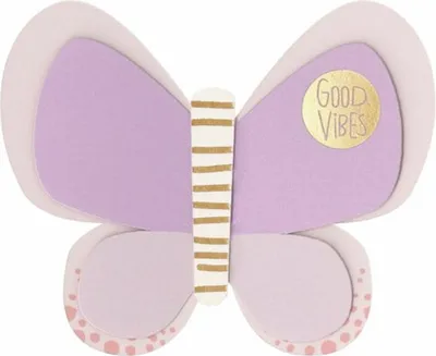 Produktbild von Schmetterlingsclip "Good vibes"