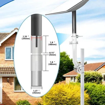 Produktbild von Famanu Montageset J-förmig 160° verstellbar für Starlink V2 - Edelstahl