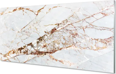 Produktbild von Glasbilder 140x70 Wandkunst Marmorsteinmauer