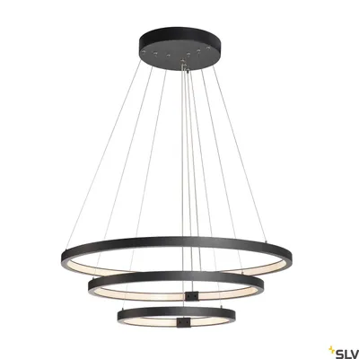 Produktbild von SLV ONE TRIPLE PD DALI 3000/4000K 100291 schwarz