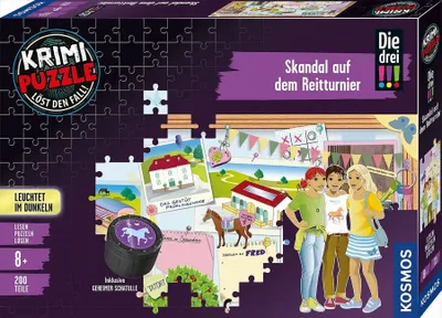 Obrázok produktu pre KOSMOS kriminálne puzzle  200 dielikov konská show