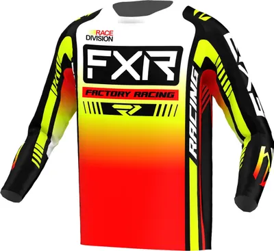 Zdjęcie produktu dla Koszulka motocrossowa FXR Clutch Pro 2023, żółty/czarny/biały, XS