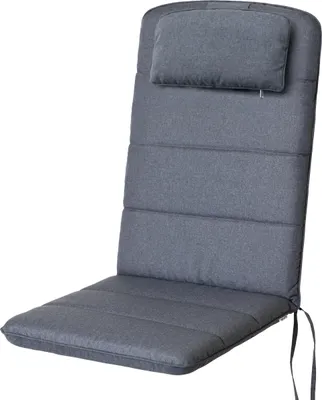 Image de Coussin pour chaise à haut dossier "Antonia" (50×48×73 cm) - 6 cm d'épaisseur | Coussin pour siège, coussin pour siège, coussin pour meubles de jardin | HobbyGarden