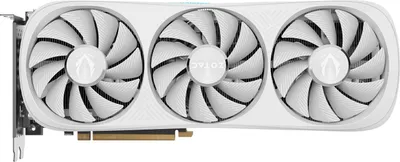 Image de Zotac GeForce RTX 4070 Ti 12GB DDR6X Trinity OC White (ZT-D40710Q-10P)
