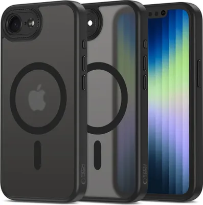 Image de Tech-Protect Magcam Magsafe Iphone 16E Noir mat