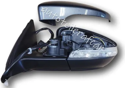 Produktbild von Außenspiegel Spiegel links elektrisch für Für VW PASSAT B7 2010 - 15 grau LR7H