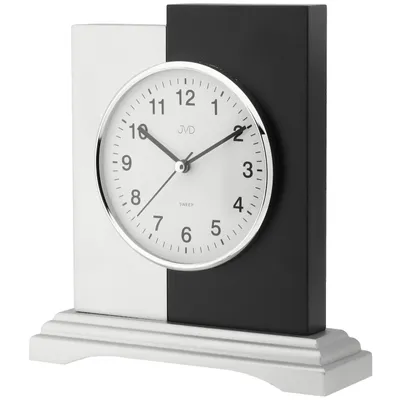 Produktbild von JVD HS19012.1 Tischuhr Quarz analog anthrazit ohne Ticken