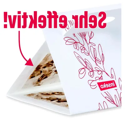 Produktbild von 8X Kleidermottenfalle – insektizidfrei & geruchlos – Mottenfalle für Kleiderschrank & Textilien – Germany