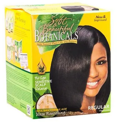 Zdjęcie produktu dla Botanicals No Lye Relaxer Kit Regular
