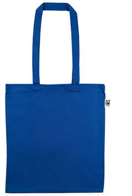 Imagen del producto de Printwear - Bolsa reutilizable, comercio justo, asa larga LT4183 (talla única) (azul real)