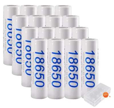 Image de Batterie lithium-ion, capacité de 3200 mAh, e CE, lot de 16 batteries